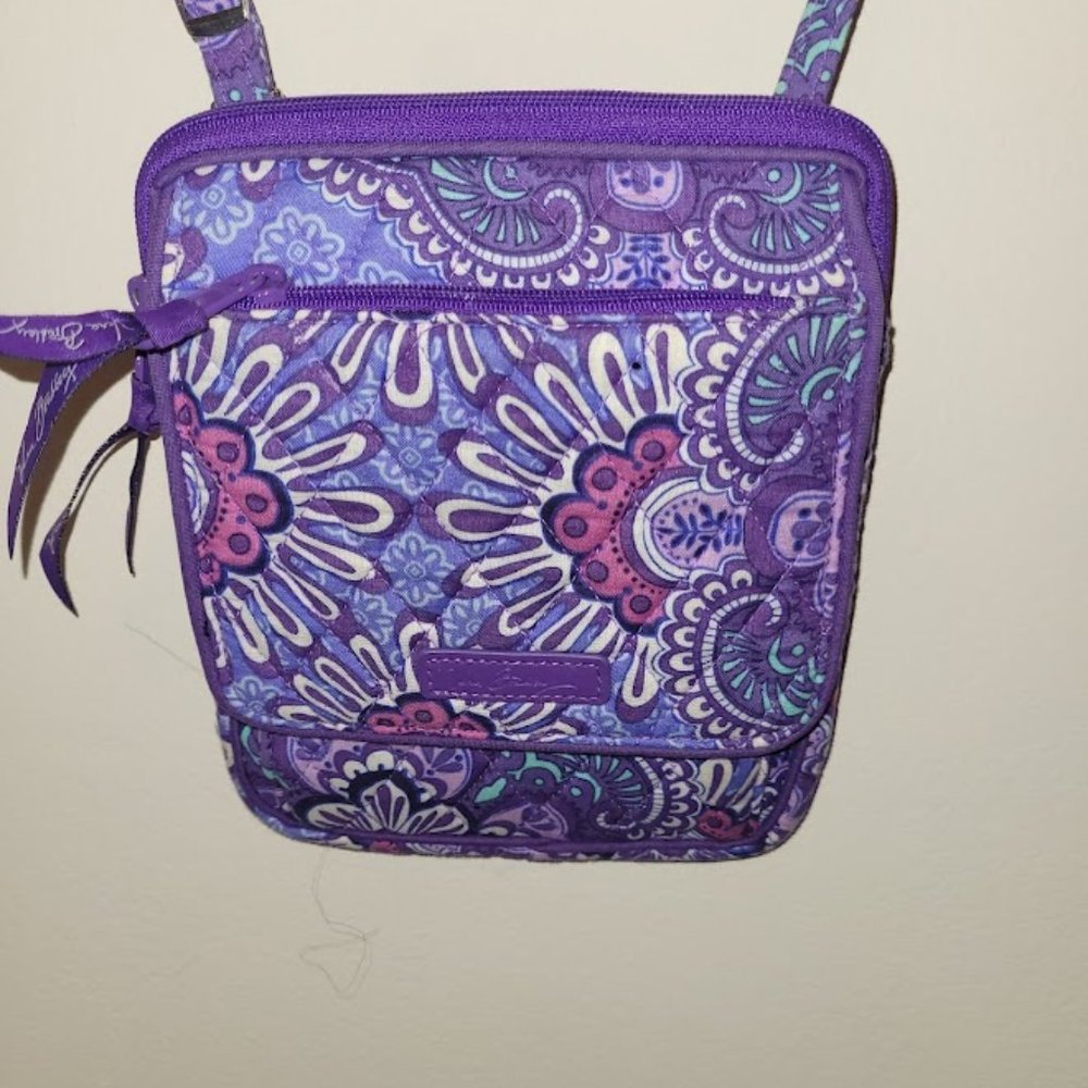 Vera Bradley Crossbody Lilac Tapestry